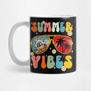 Summer Vibes Retro Glasses Mug